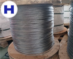 EHS проволочная оцинкованная стальная проволочная веревка